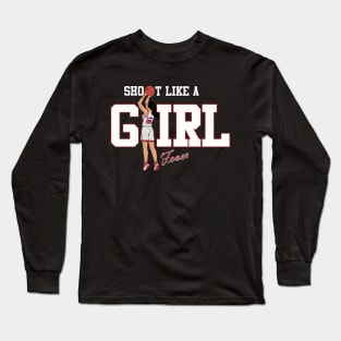 Shoot Like a Girl Long Sleeve T-Shirt